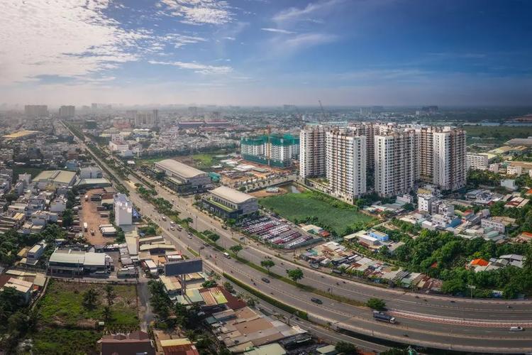 Các dự án nằm trên trục đại lộ Võ Văn Kiệt luôn được săn đón bởi lợi thế kết nối nhanh chóng